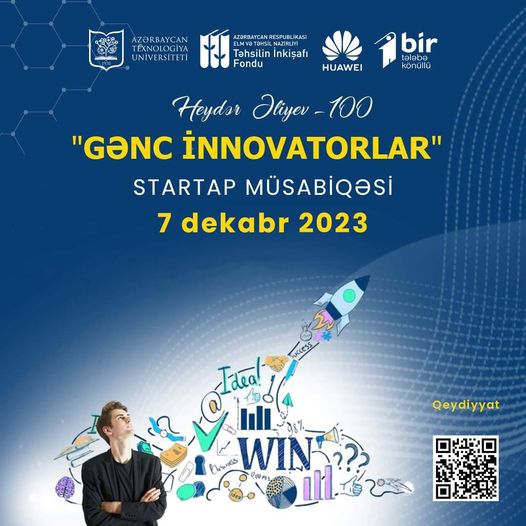 ATU tələbələrimizi bir daha "Gənc innovatorlar" müsabiqəsində iştiraka dəvət edir