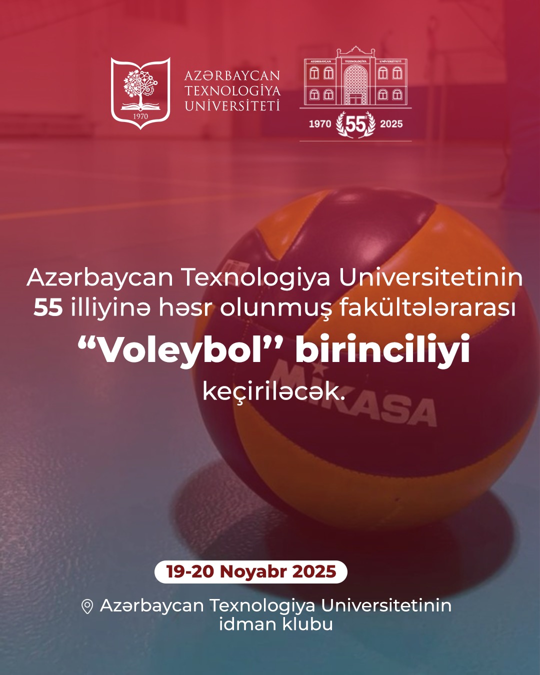 Voleybol birinciliyi keçiriləcək