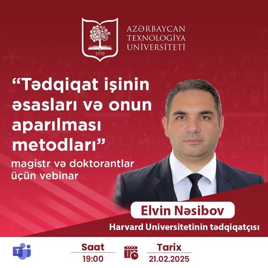Magistrantların və doktorantların nəzərinə!