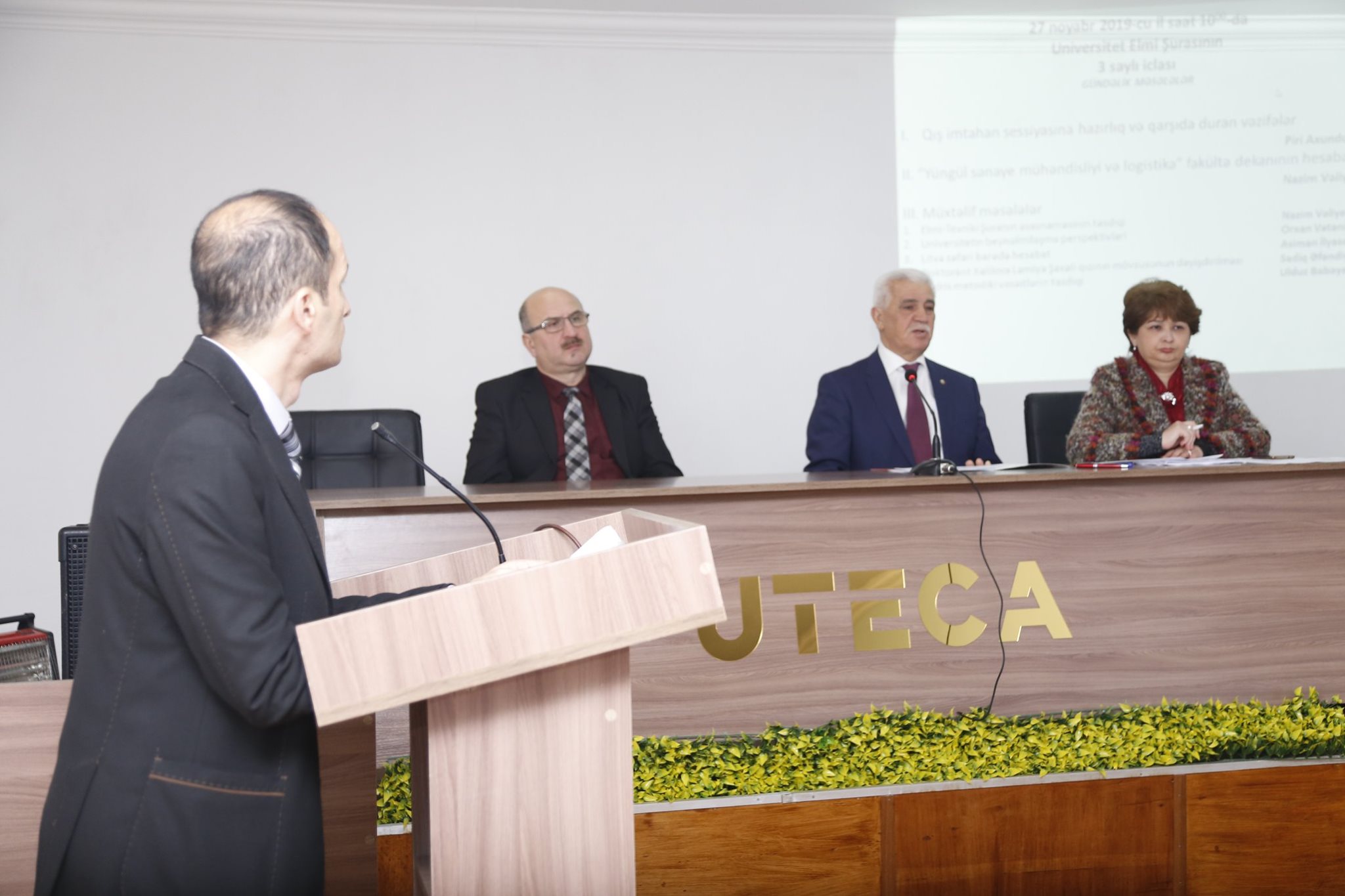 CRENG layihəsi UTECA Elmi Şurasına təqdim olunub