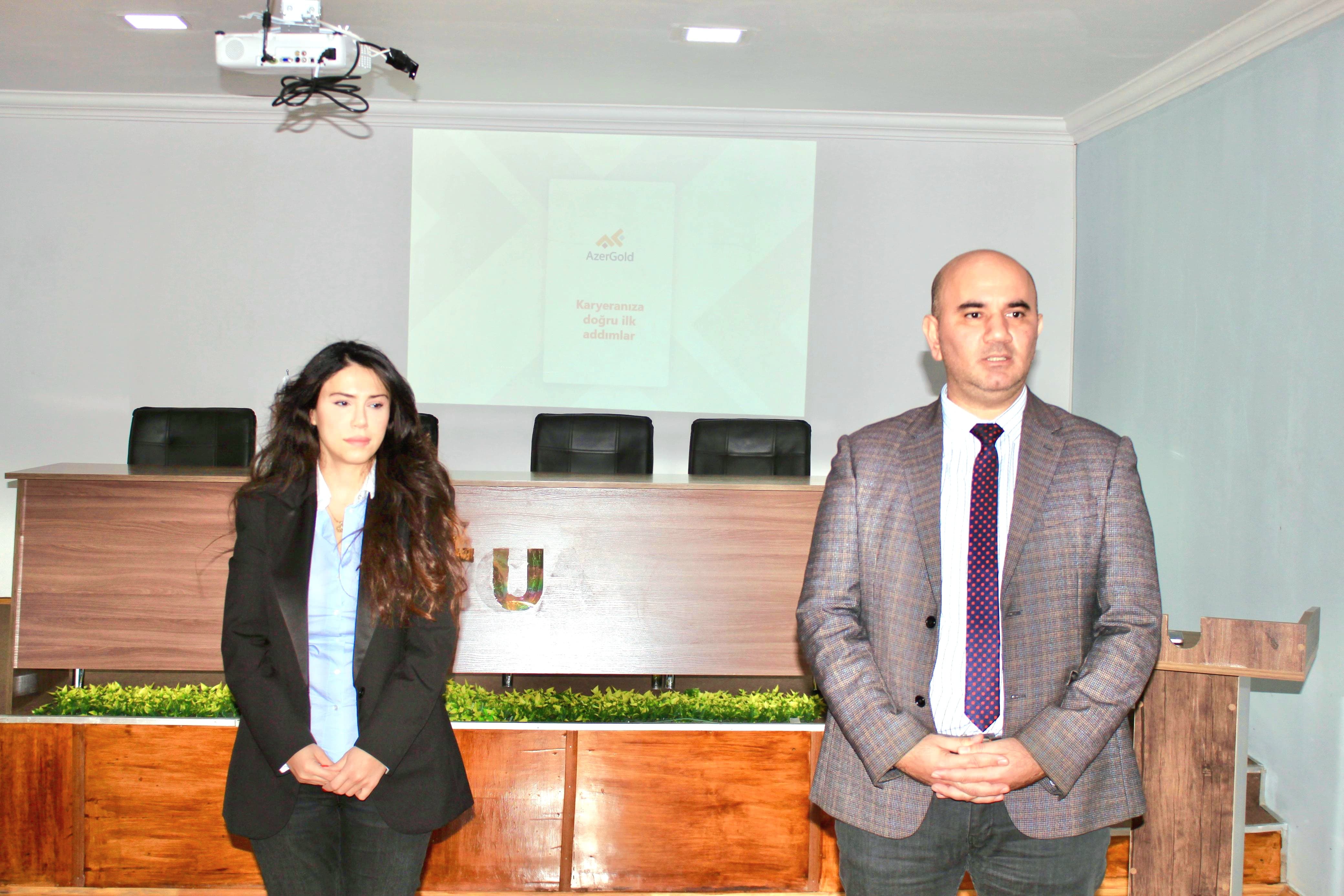 "AzerGold" tələbələrimiz üçün seminar təşkil edib