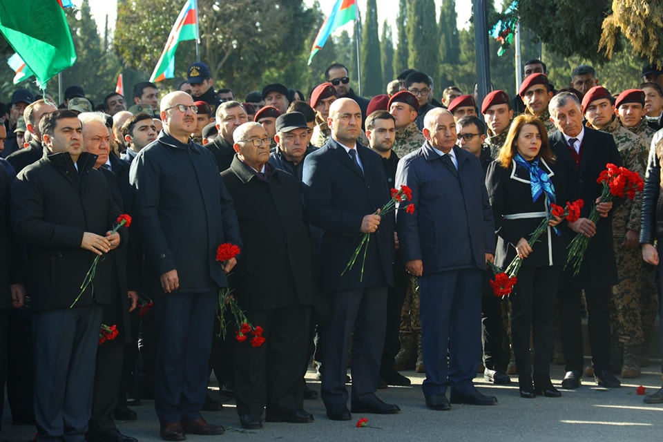 ATU kollektivinin rəhbər heyəti  ümumşəhər tədbirində iştirak edib.