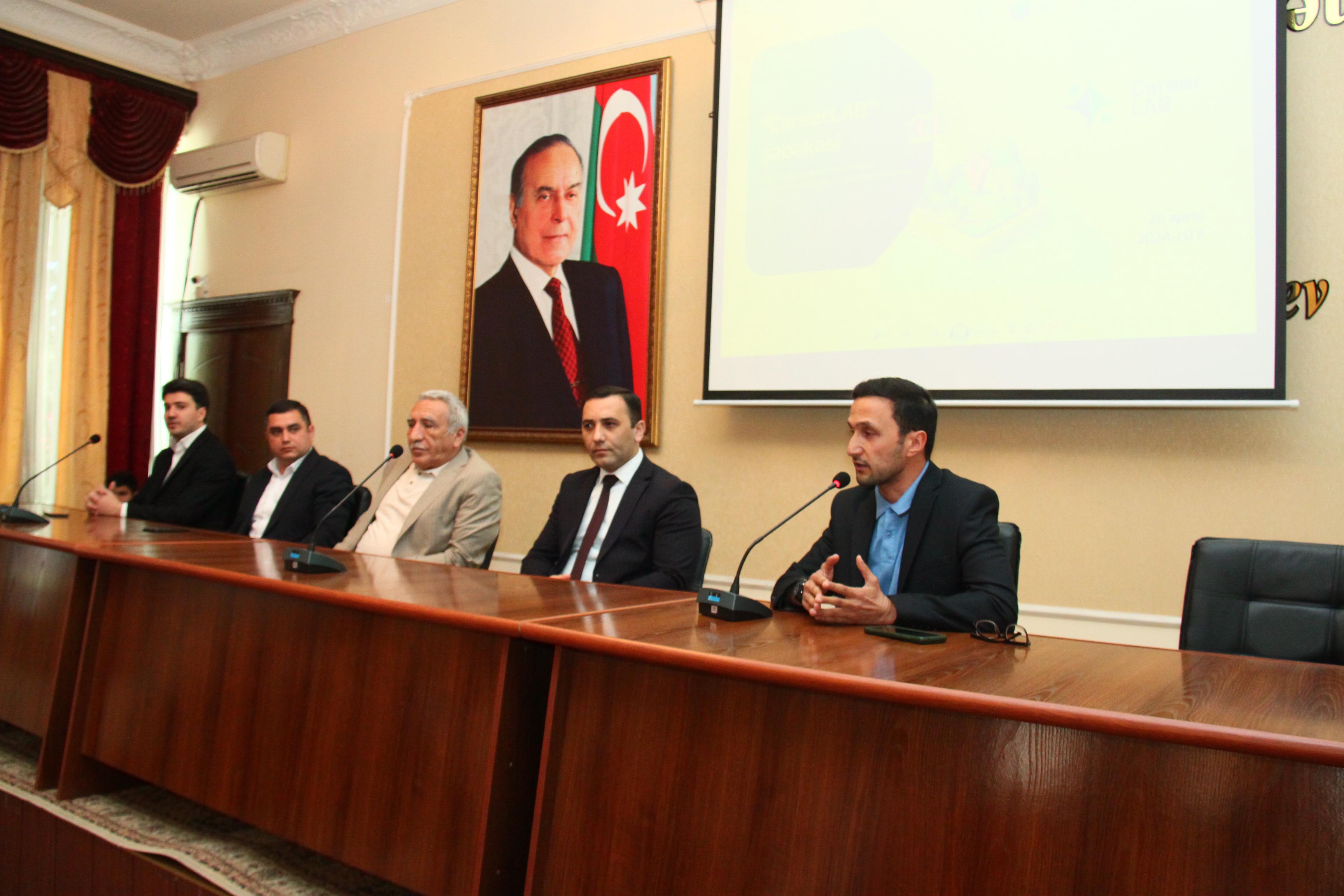 Turizm ixtisasının tələbələri üçün panel müzakirə təşkil edilib