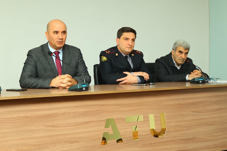 ATU-da "Narkotikə yox deyək" mövzusunda maarifləndirici görüş keçirilib