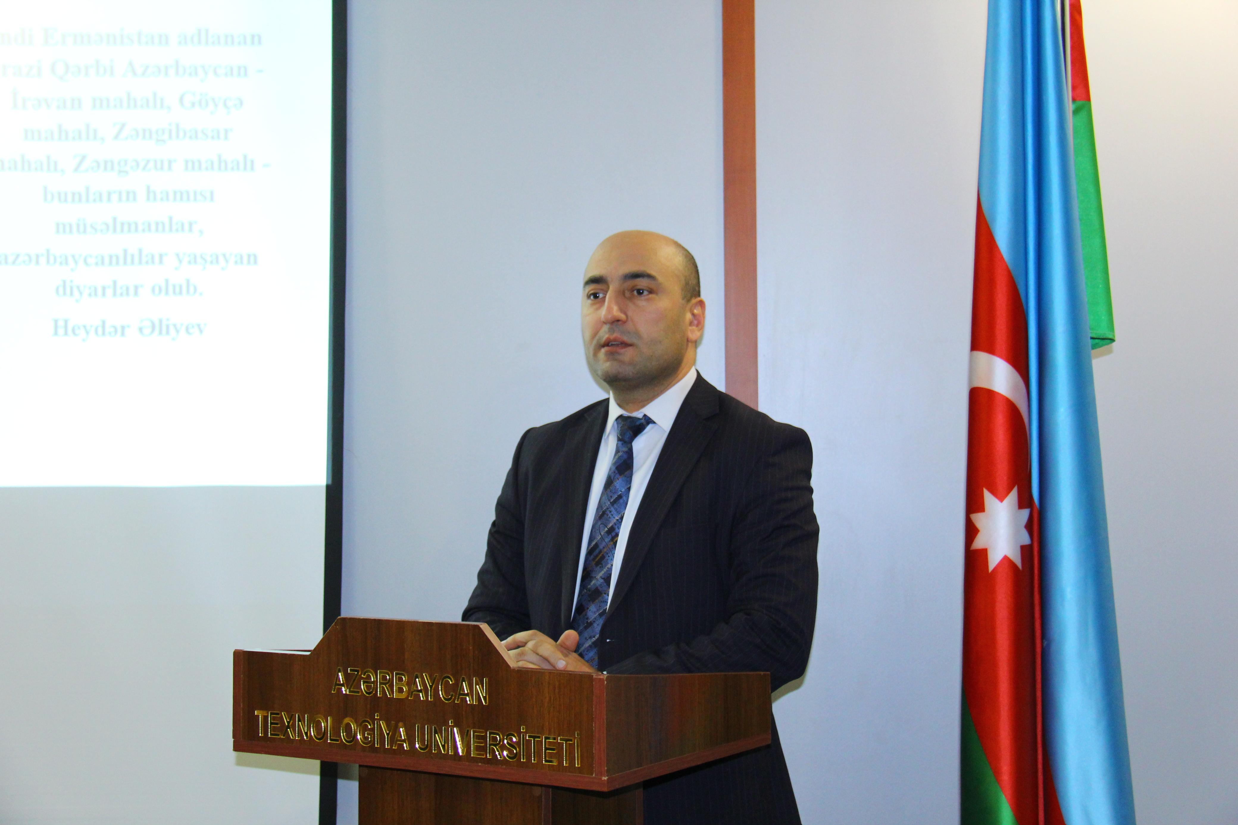 “Qərbi Azərbaycan bizim tarixi yurdumuzdur” adlı tədbir keçirilib