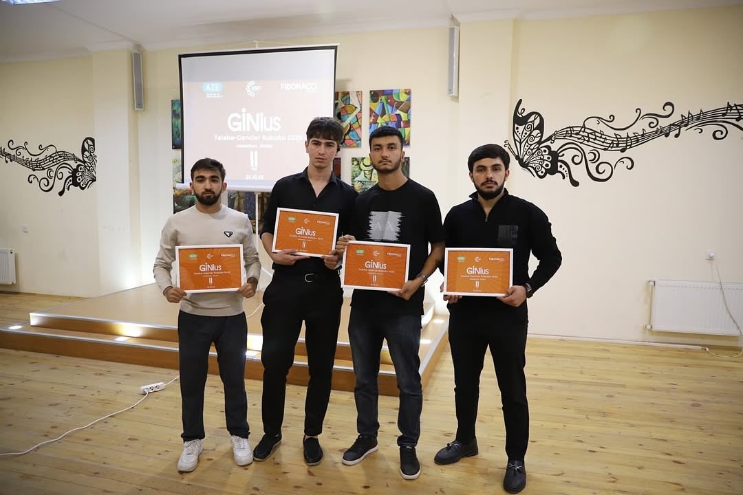 İntelektual Oyun Klubu “GİNius 2025”də yer qazanıb