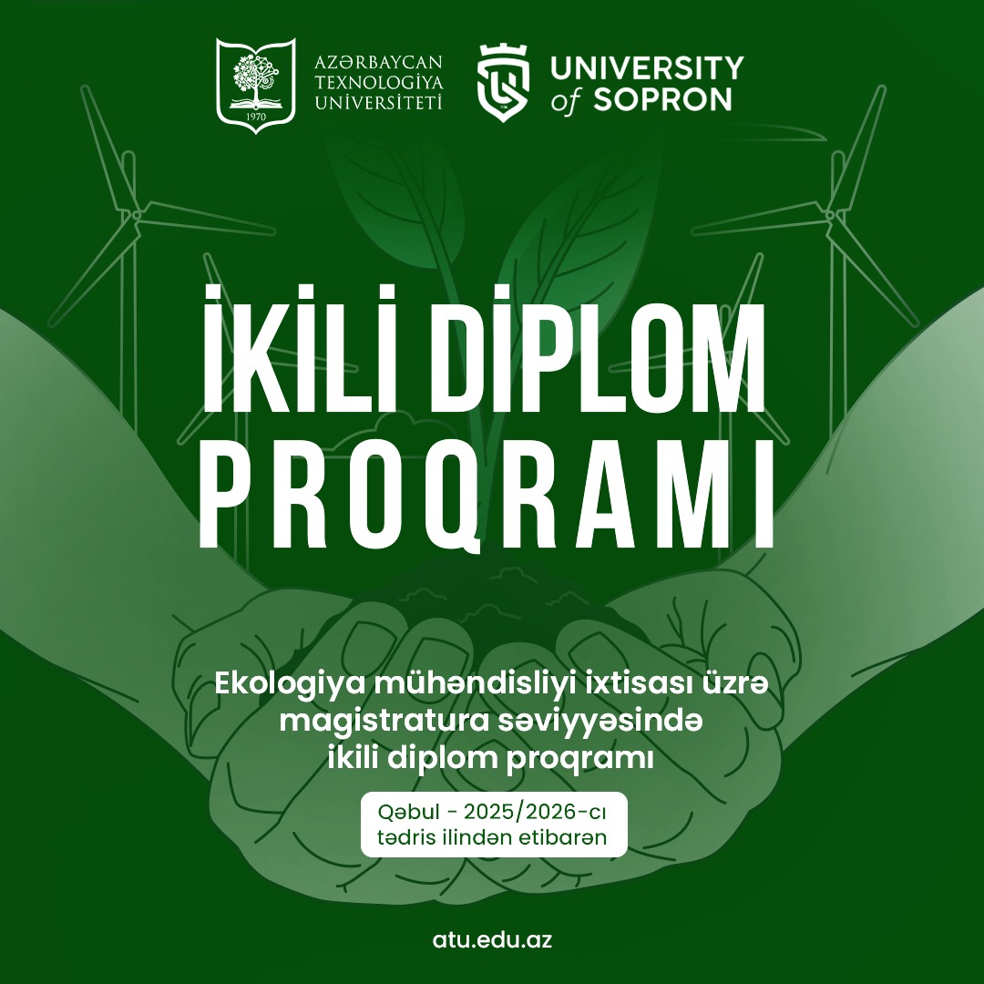 Azərbaycan Texnologiya Universiteti daha bir Avropa universiteti ilə ikili diplom proqramına başlayıb