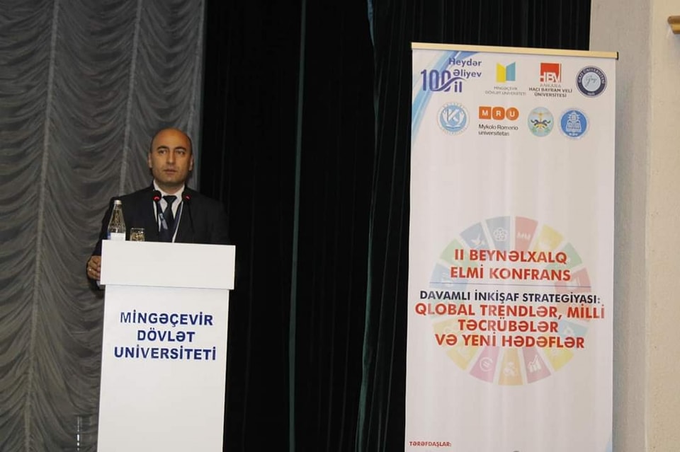 “Davamlı inkişaf strategiyası: qlobal trendlər, milli təcrübələr və yeni hədəflər” adlı II beynəlxalq elmi konfrans