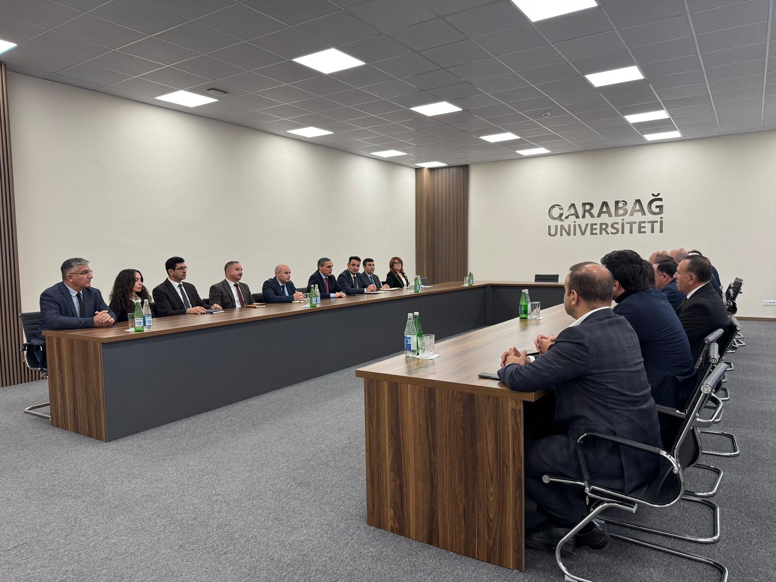 Azərbaycan Texnologiya Universitetinin nümayəndə heyəti  Qarabağ  Universitetinə səfər edib