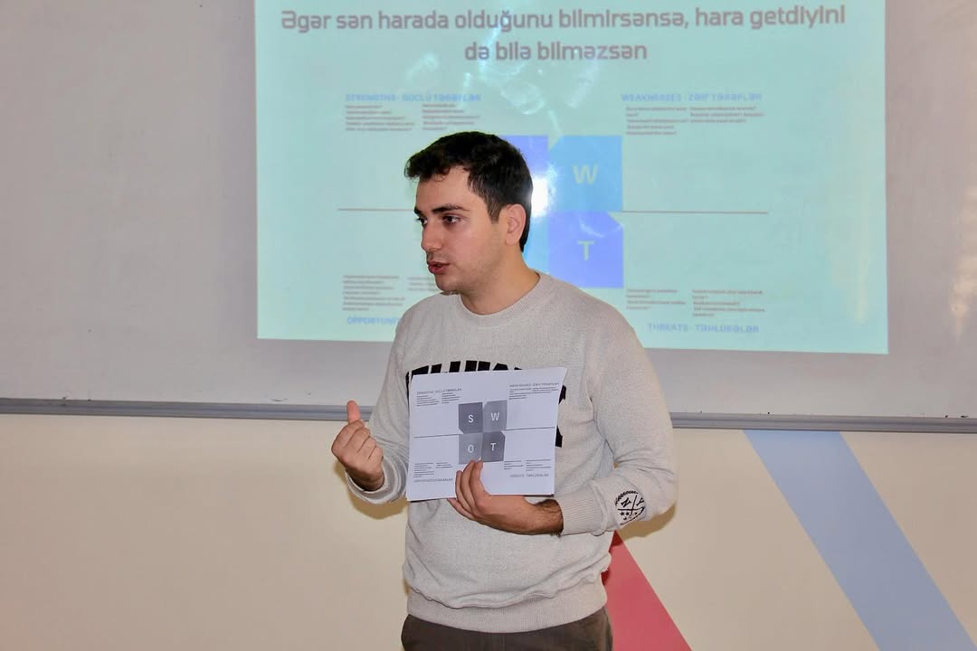 Tələbə Gənclər Təşkilatının Mentor Klubunda təlim keçirilib