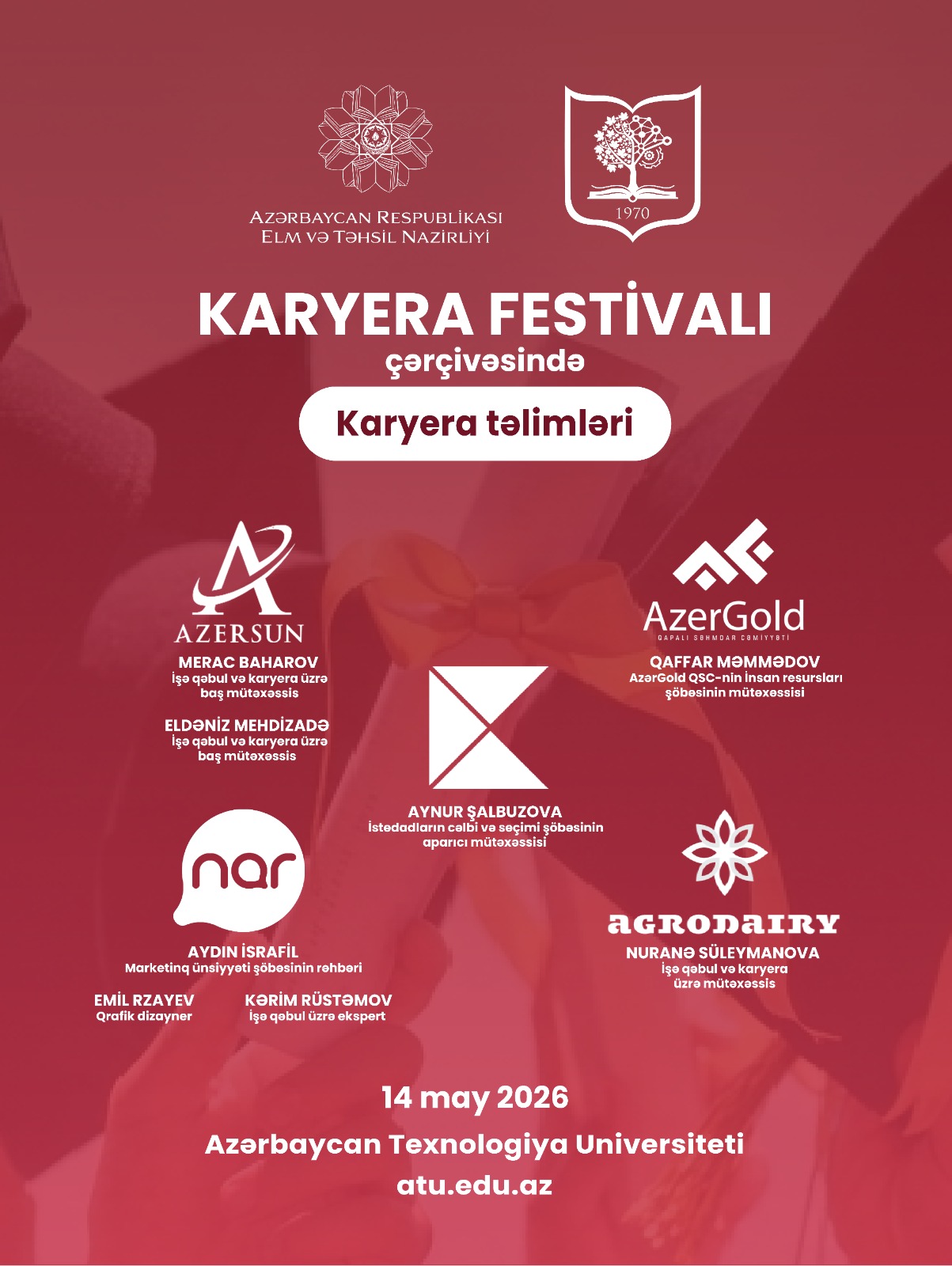 Karyera Festivalı çərçivəsində Karyera təlimləri təşkil olunacaq
