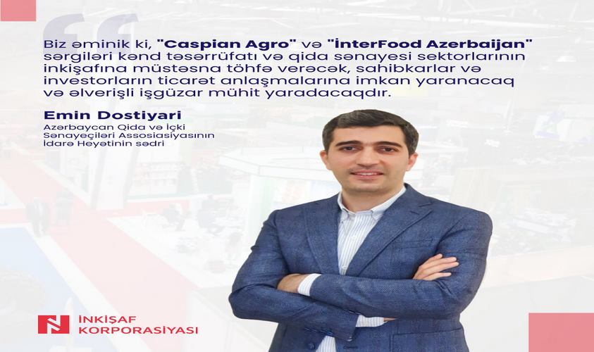 Sərgilər iqtisadiyyat sahələrimiz və sahibkarlar üçün effektiv işgüzar platformadır