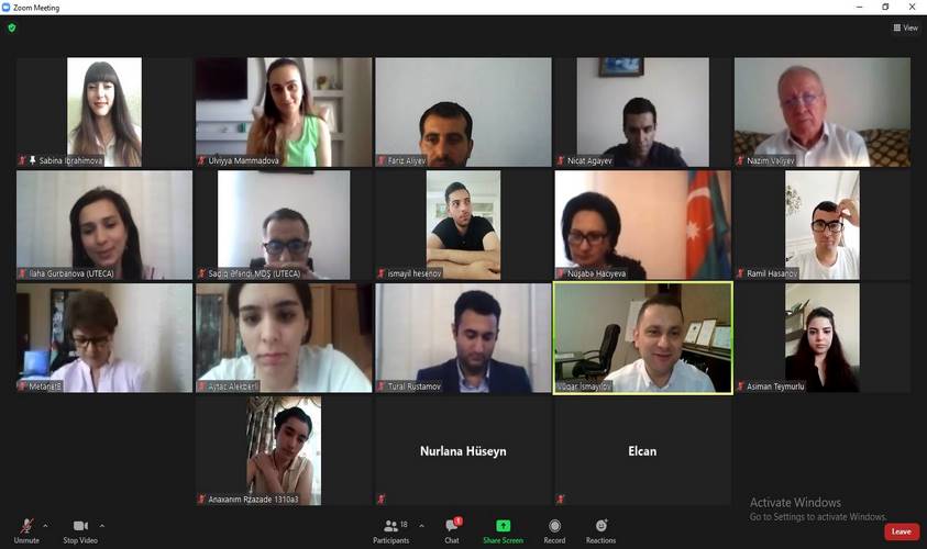 Erasmus çərçivəsində xaricə gedən tələbələrimizlə görüş keçirilib