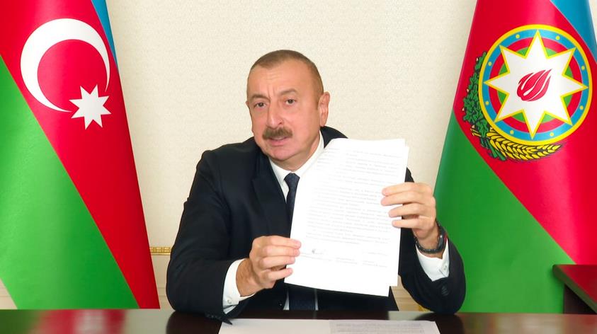 Vətən müharibəsində Azərbaycanın parlaq qələbəsini rəsmiləşdirən bəyanat