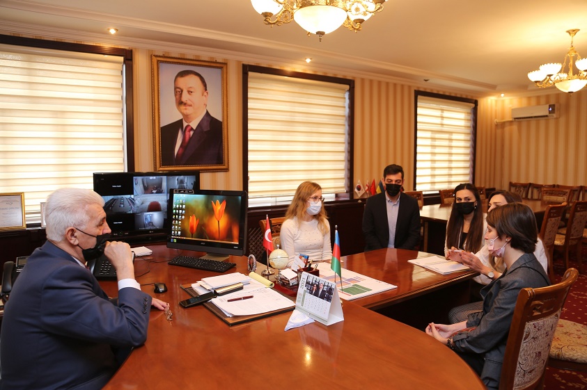 Avropa universitetinin nümayəndələri UTECA-da olublar