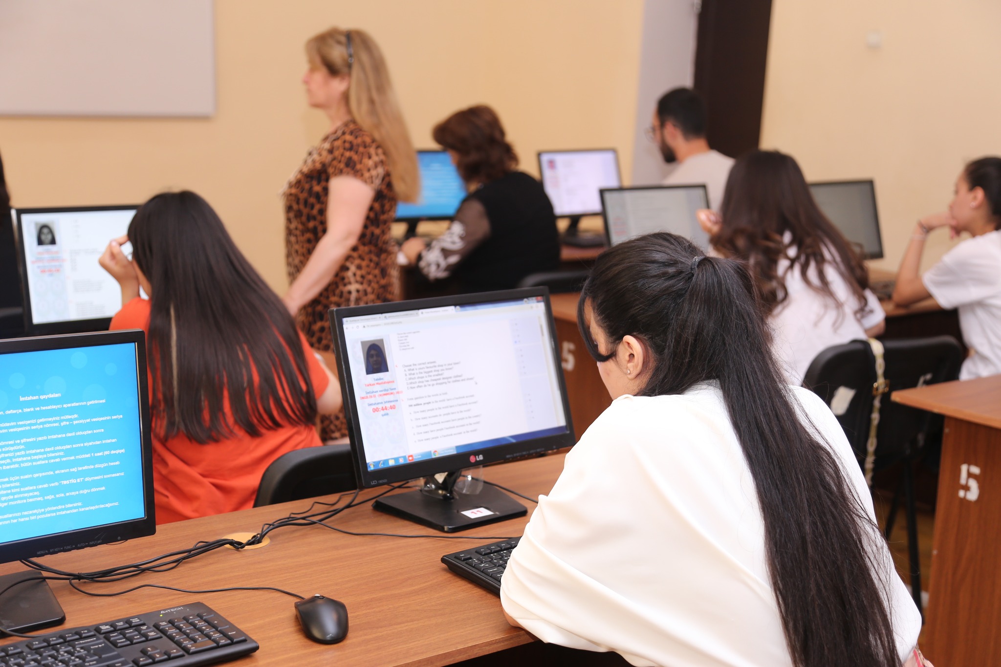 Azərbaycan Texnologiya Universitetində yaz semestrinin imtahan sessiyasına başlanılıb