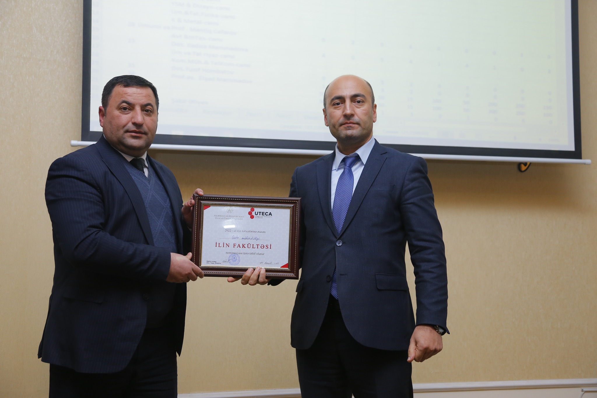Azərbaycan Texnologiya Universitetində Elmi Şuranın növbəti iclası keçirilib