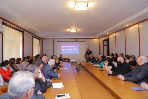 Azərbaycan Texnologiya Universitetində 31 Dekabr Dünya Azərbaycanlılarının Həmrəyliyi Gününə həsr edilmiş tədbir keçirilib
