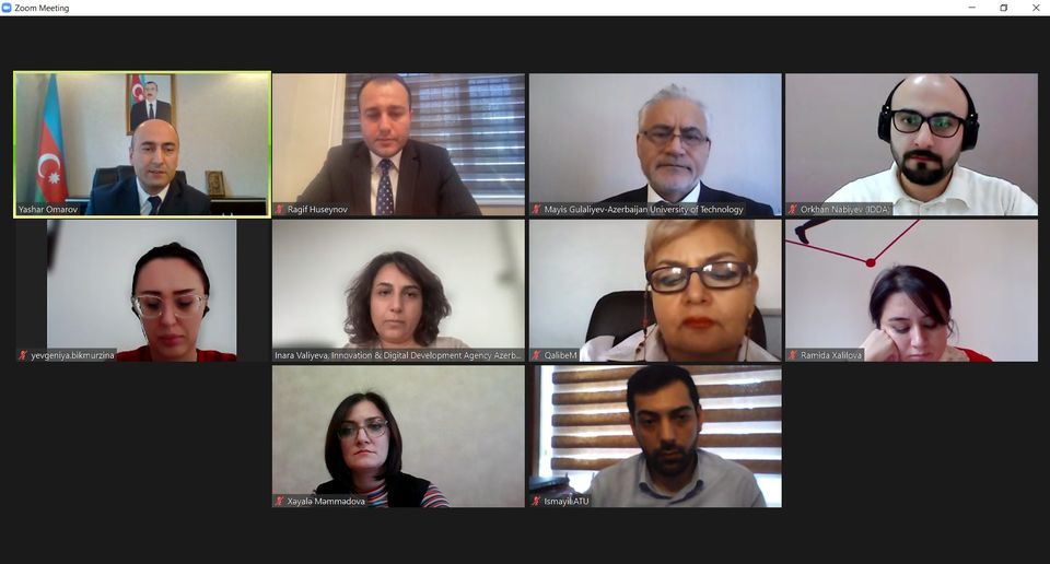 Azərbaycan Texnologiya Universiteti ilə Rəqəmsal İnkişaf və Nəqliyyat Nazirliyi yanında İnnovasiya və Rəqəmsal İnkişaf Agentliyi arasında görüş keçirilib