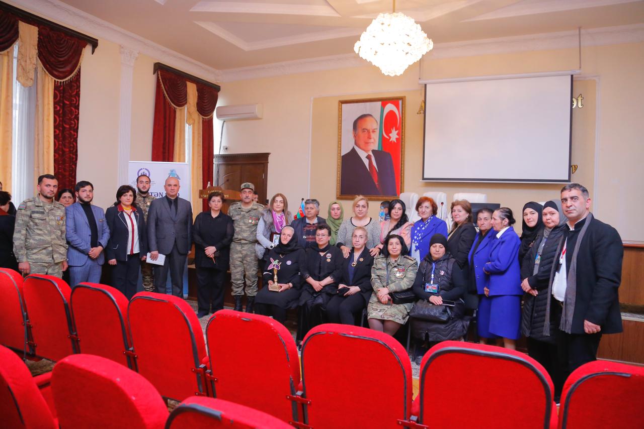 Azərbaycan Texnologiya Universitetində ``Vətən sizə övlad dedi`` layihəsinin təqdimatı olub