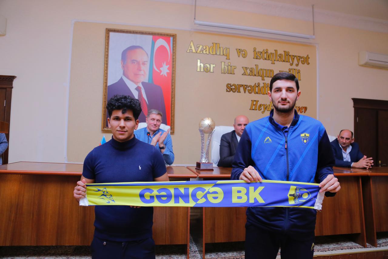Azərbaycan Kubokunun qalibi ``Gəncə`` Basketbol Klubu Azərbaycan Texnologiya Universitetində qonaq olub