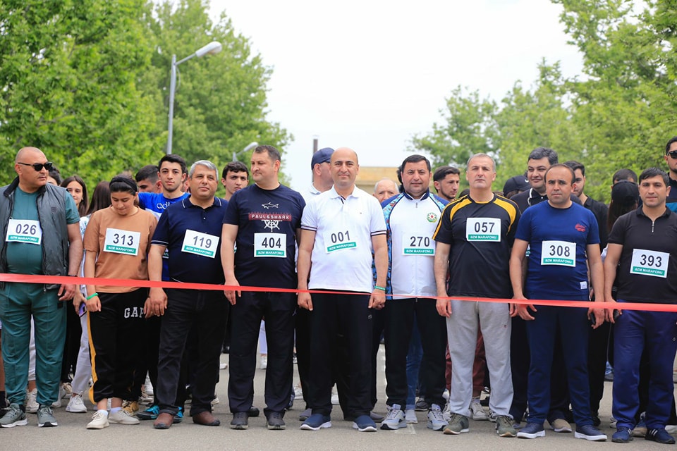Ulu Öndər Heydər Əliyevin anadan olmasının 100-cü ildönümünə həsr olunmuş “Əzm Marafonu” keçirilib