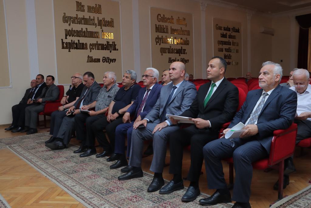 Azərbaycan Texnologiya Universitetində Elmi Şuranın növbəti iclası keçirilib